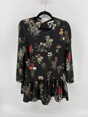 MASSIVE $10 SALE Zara Black and White Ruffled Tiered Romper